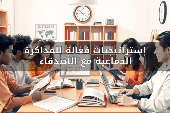 استراتيجيات فعّالة للمذاكرة الجماعية مع الأصدقاء